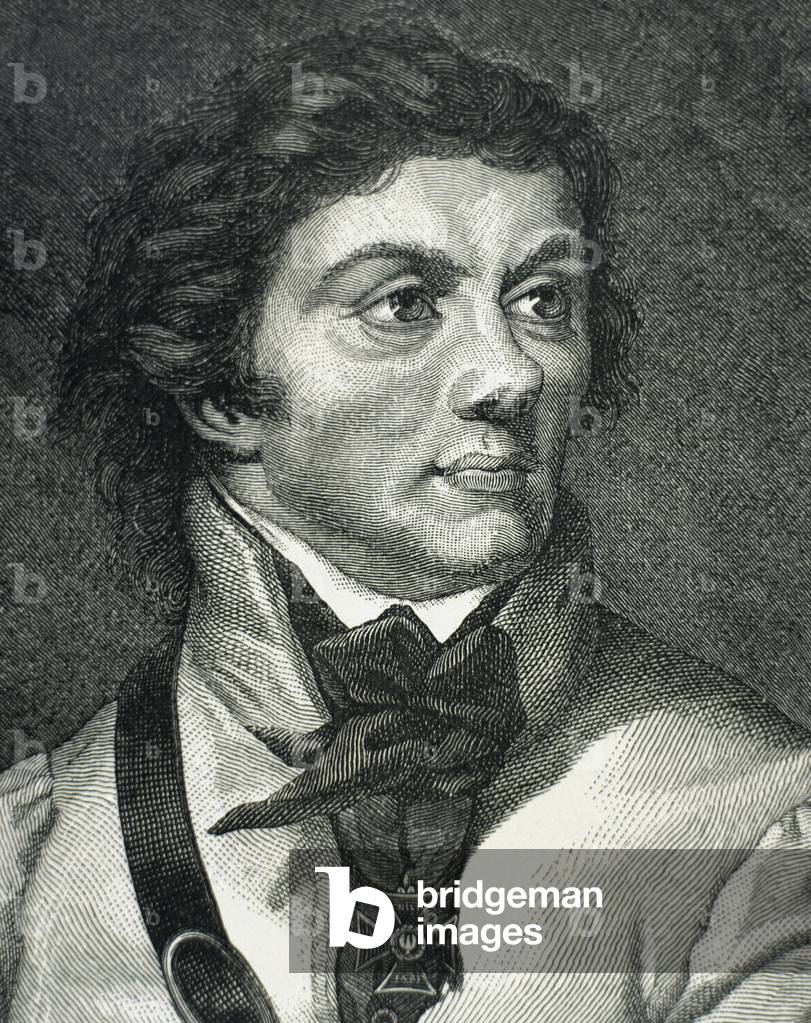 Tadeusz Kosciuszko (1746-1817). Leader militare polacco. Eroe nazionale in Polonia. Incisione. XIX secolo.