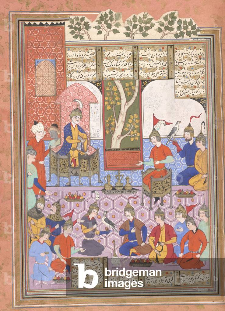 Bahram Gur in visita a Shangal.