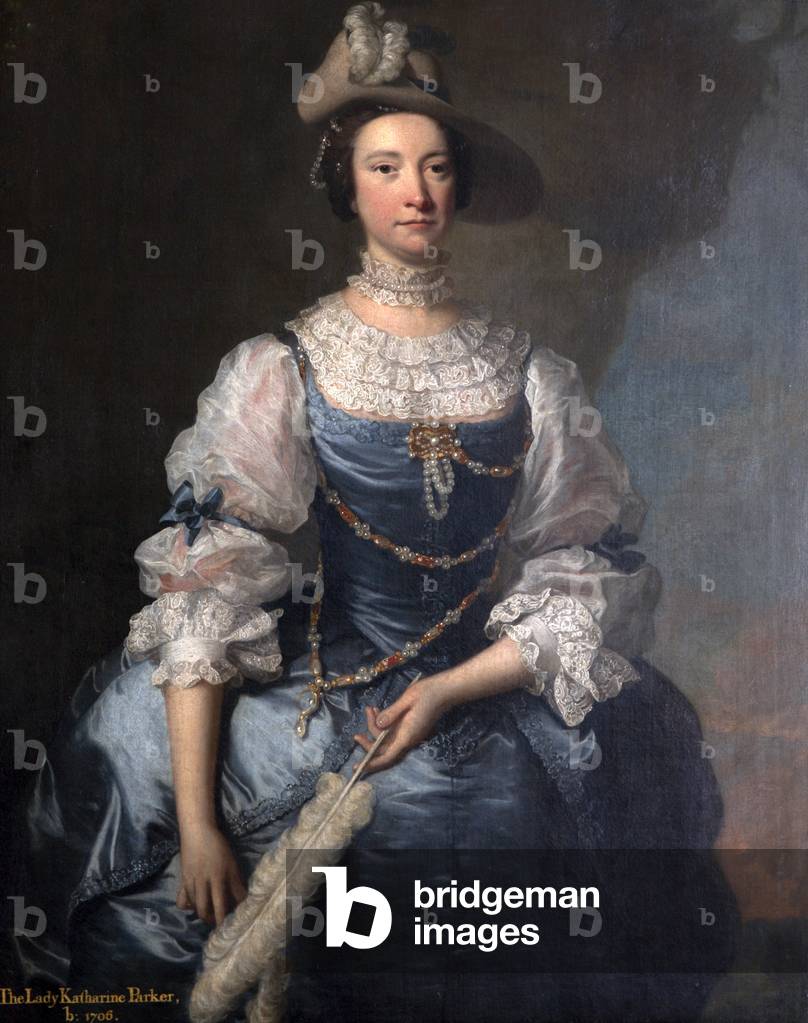 Image de Peinture représentant Probablement Frances Hort par Thomas Hudson