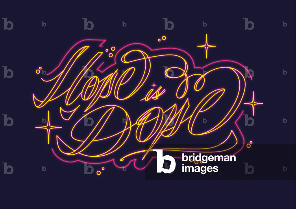 Bild von Digitale Kunst "Hoffnung ist Dope" 2025 von Guillaume Laserson