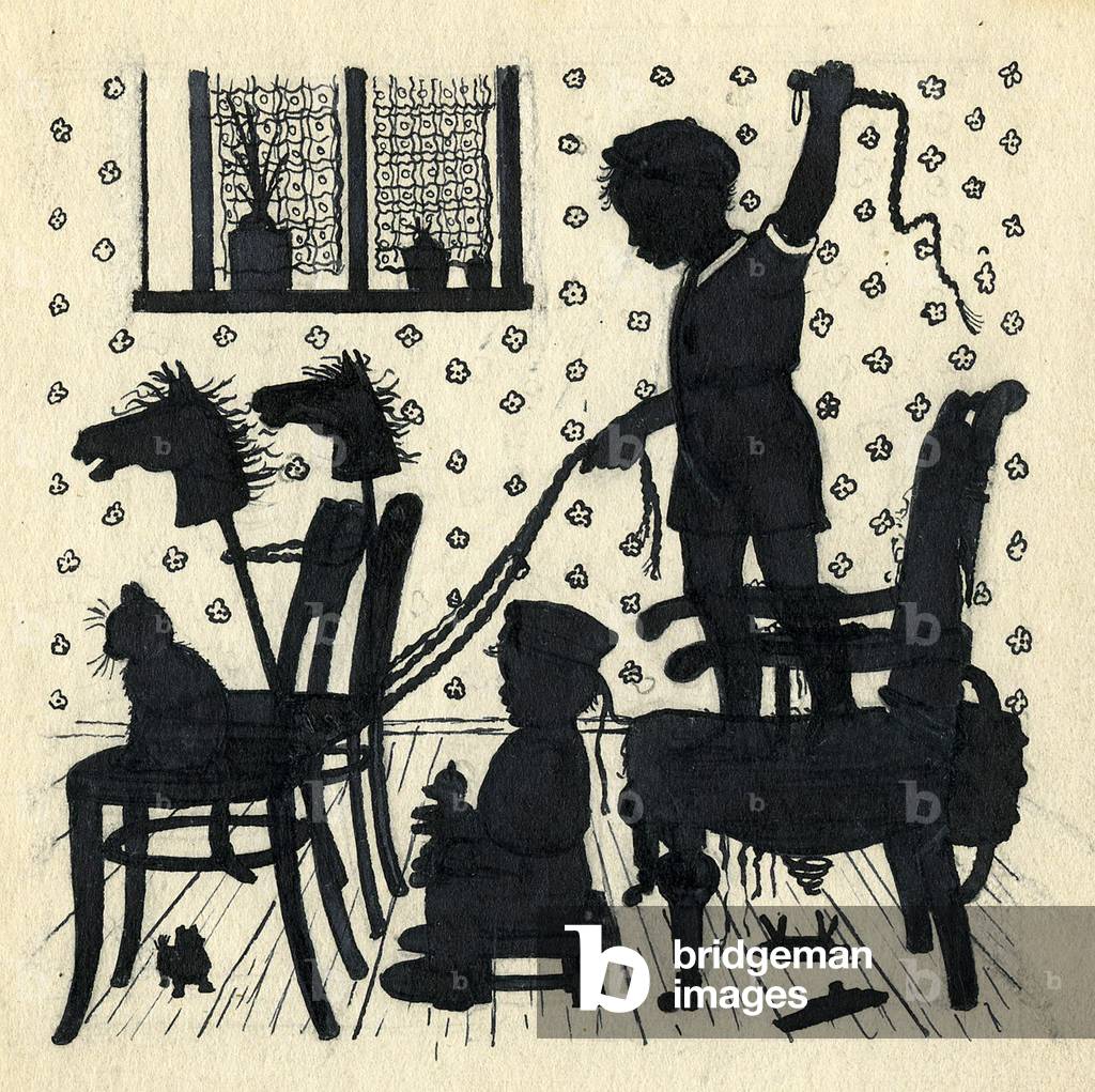 Immagine di Dipinto "Da mattina a sera" 1945 di Evgenia Endrikson