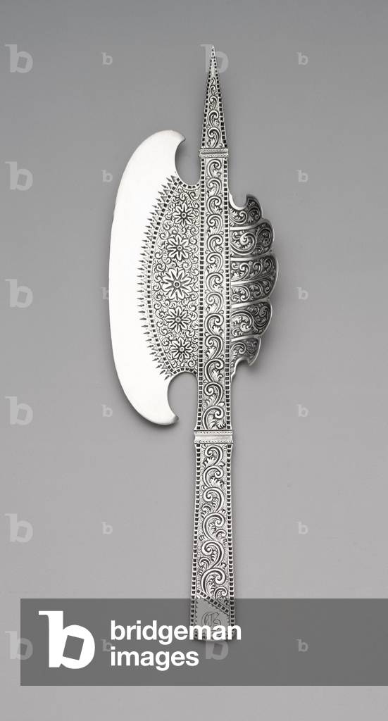 Hachette à crème glacée, vers 1880 (argent)