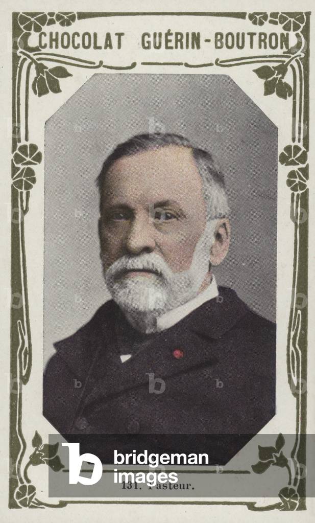 Bild von Druck "Louis Pasteur (Farbfoto)" 1801 von French School