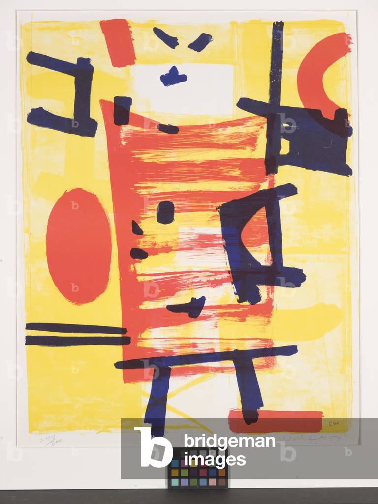 Image de Estampe représentant Sans titre 1954 par Emerson Woelffer
