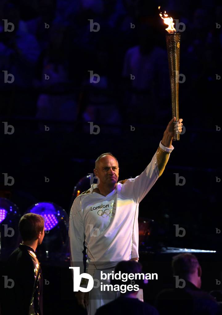 Image of Five-time Olympic rowing gold medallist Steve Redgrave of ...