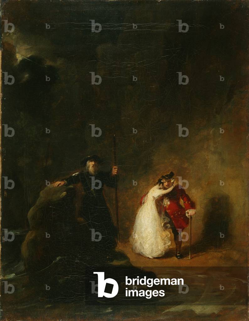 Immagine di Dipinto "Edie Ochiltree" 1826 di Henry Liverseege