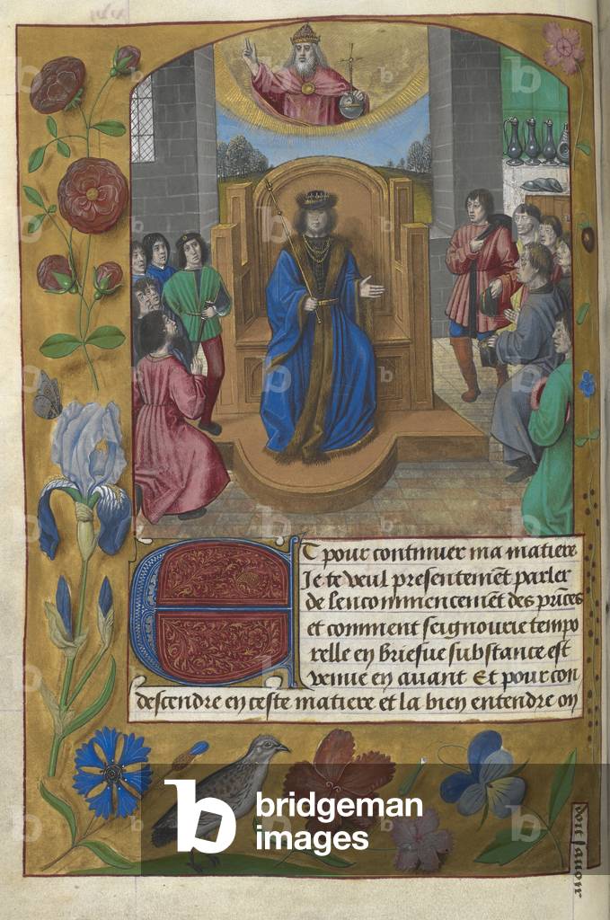 "Ein Prinz thronte"