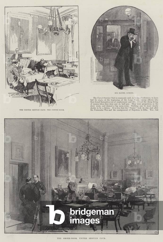 The United Service Club (engraving)