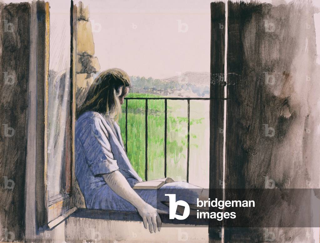 "Julia reading" 1982 di Robert O'Rorke