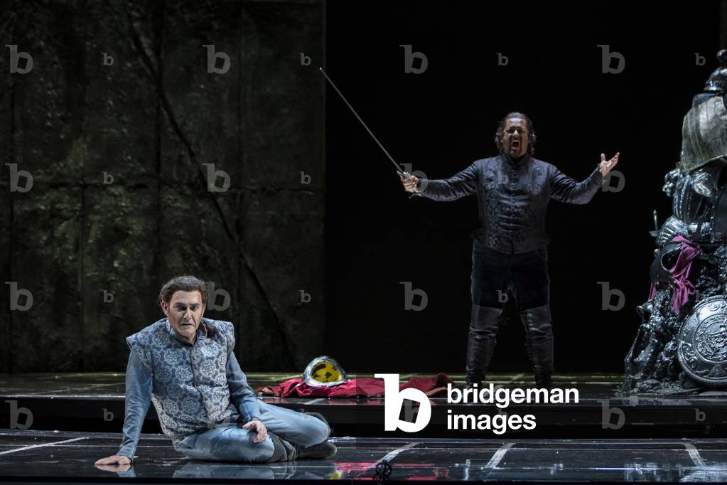 Immagine di Fotografia "Gregorio Kunde come Otello e Angelo Odena come Jago (foto)" di Daniel González Acuña