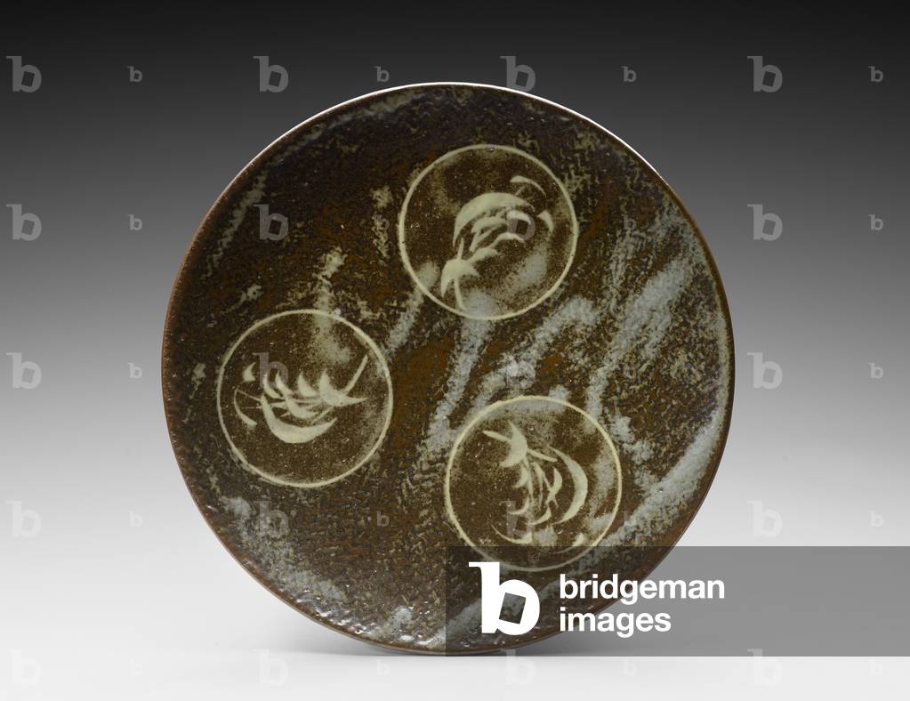 Piastra con Rope Design, 1980 (grès)