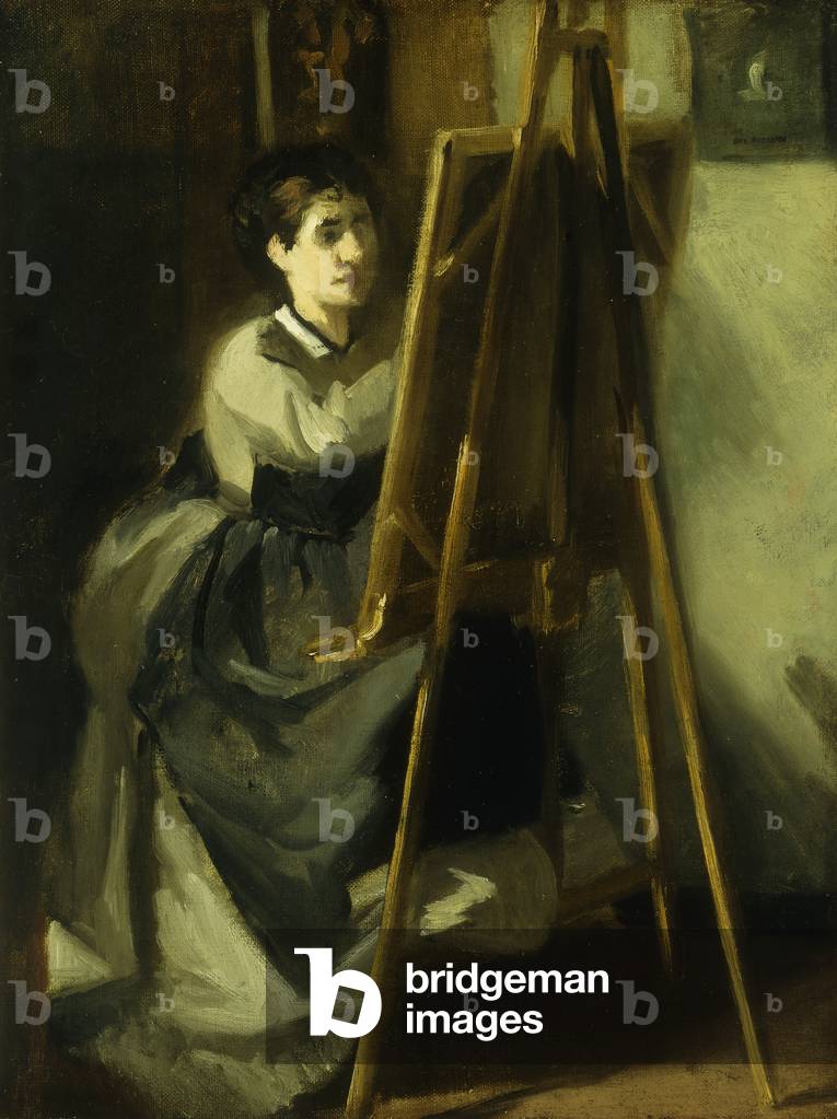 The Young Pupil; La Jeune Eleve, c.1870 (oil on canvas)