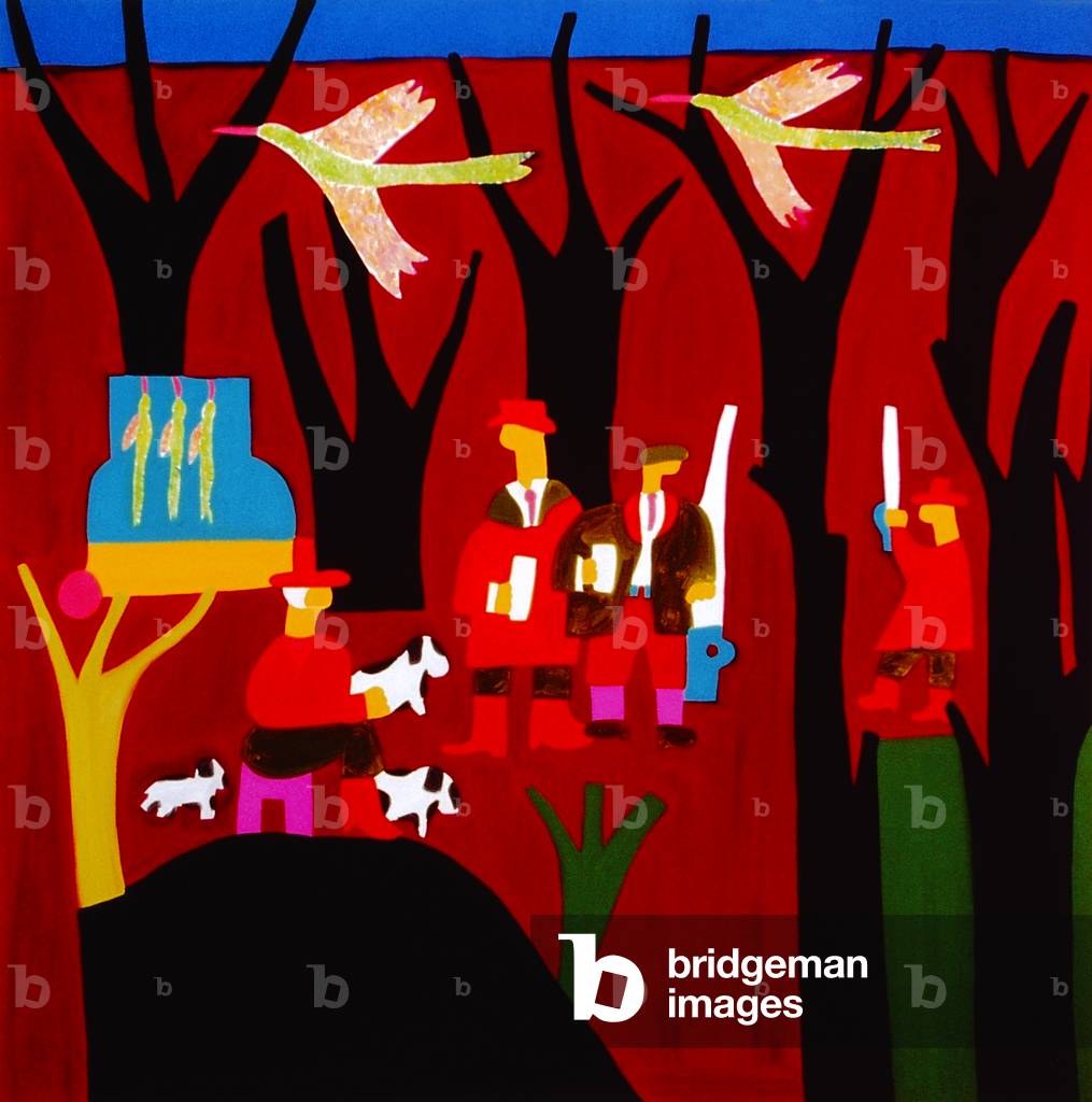 L'ultima ora della felicità, 1997 (olio su lino)