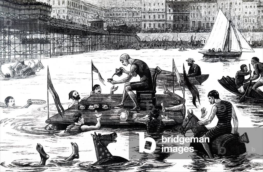 Eine Wassertee-Party