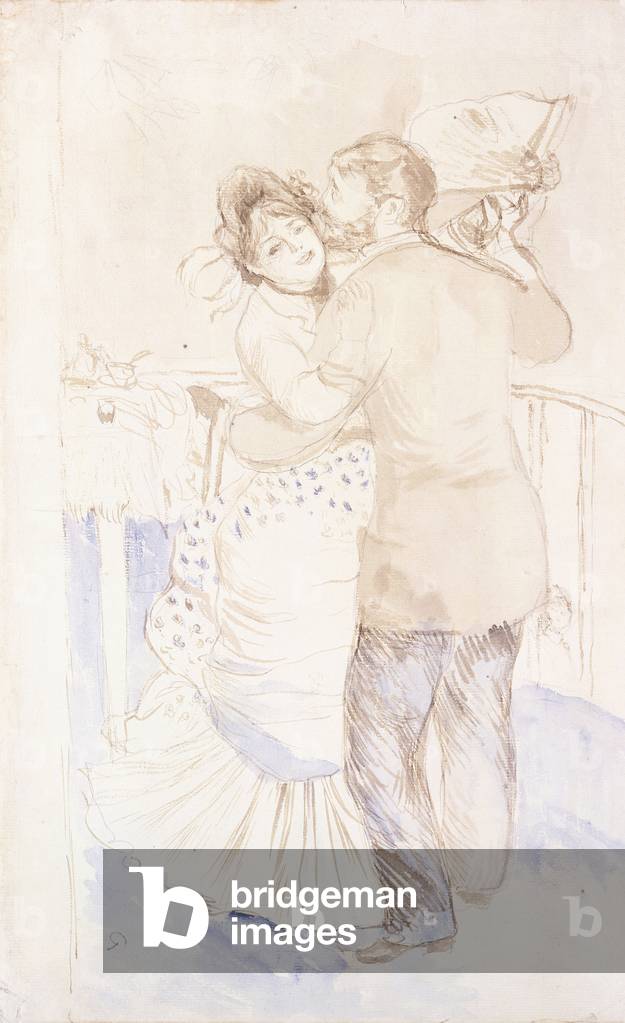"The Country Dance", 1883 von Pierre Auguste Renoir