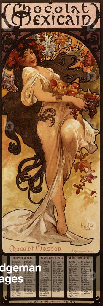 Chocolat Masson, 1897 (litografia)