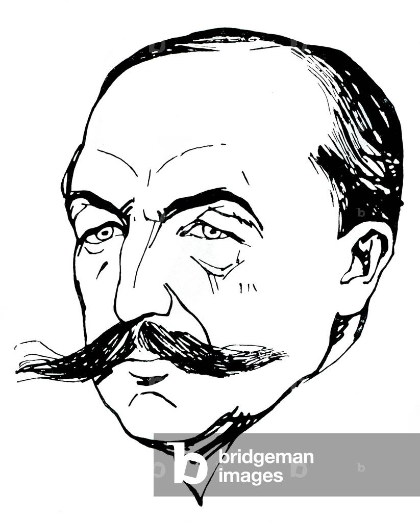 Albert Carre - Karikatur