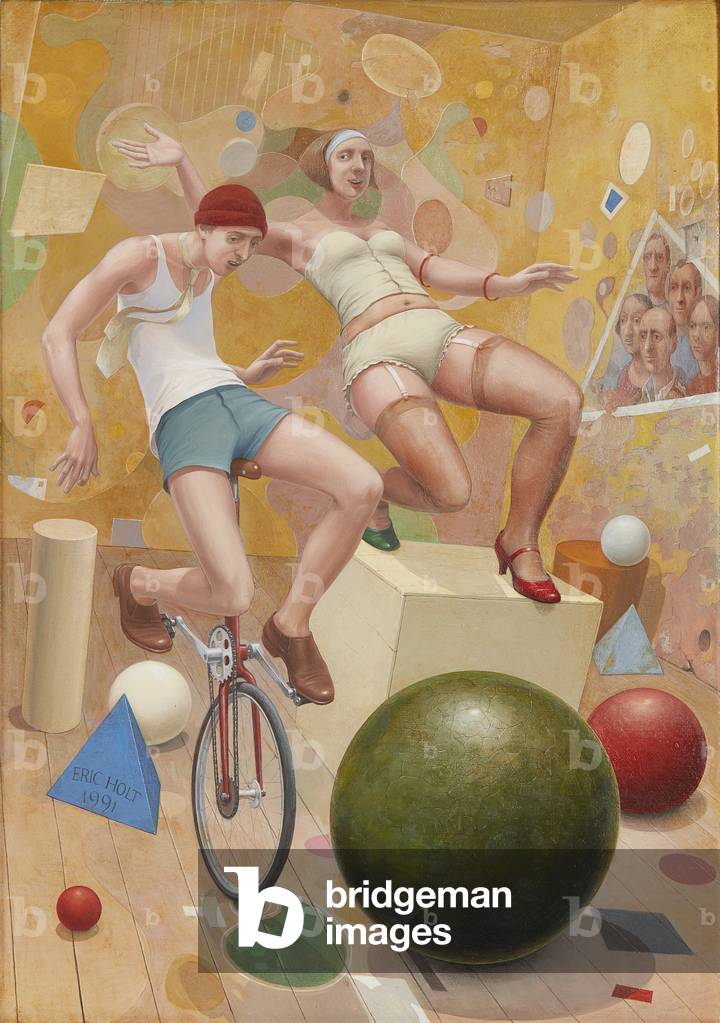 Captive Audience, 1991 (olio su tela)