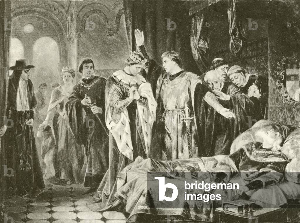 Zweiter Teil von Henry VI. Akt III-Szene II (Tiefdruck)