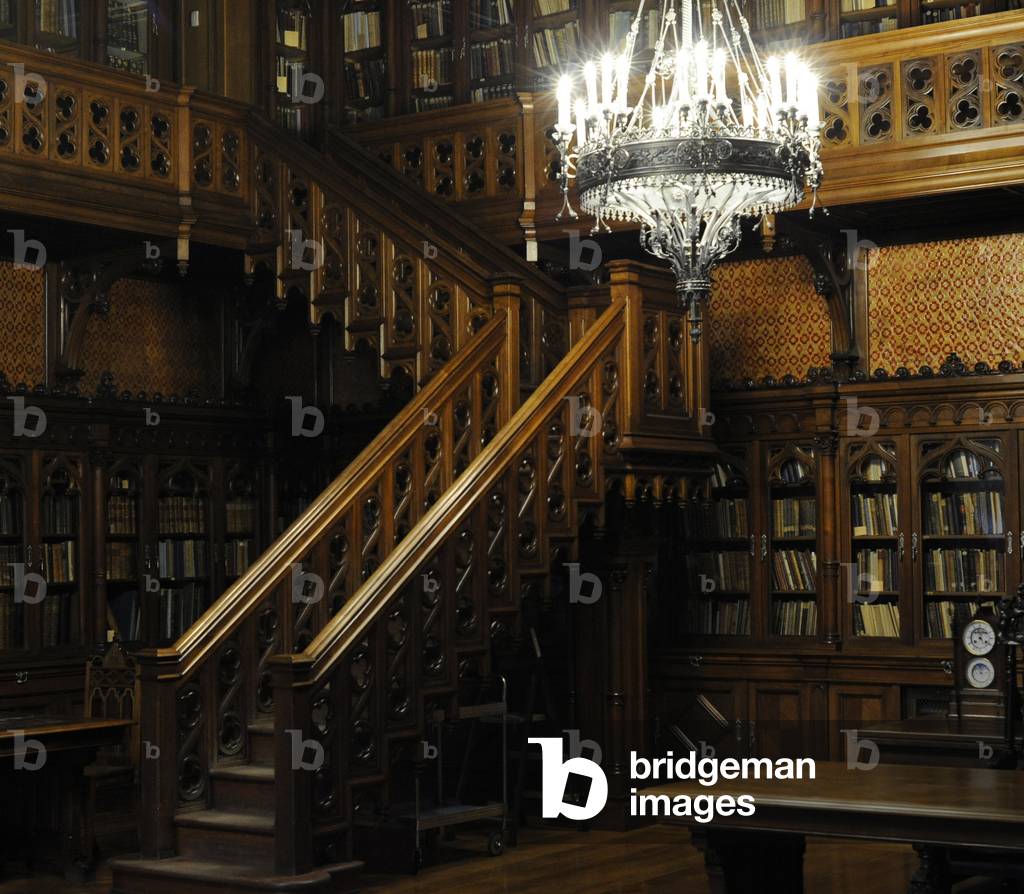 Bibliothèque de Nicolas II d'Alexandre Krasovsky par Alexander Fedorovich Krasovsky