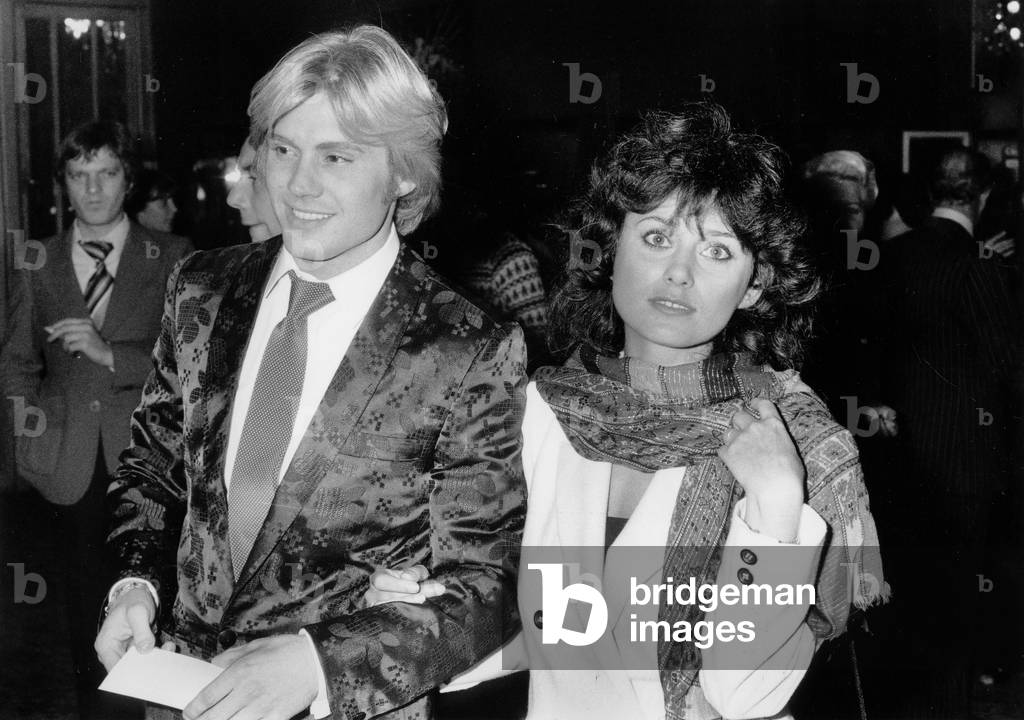 Immagine di Fotografia "Francois Valery e Marie Helene Breillat al Party For Linerenaud Farewell Tour di Parig