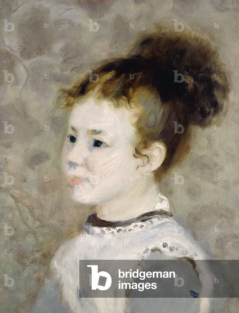 Immagine di Dipinto "Ritratto di Giovanna Sisley", 1875 di Pierre Auguste Renoir