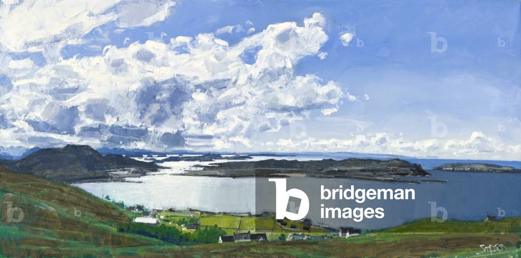 Image of Painting depicting Beyond Altandhu 2011 by Charles Simpson