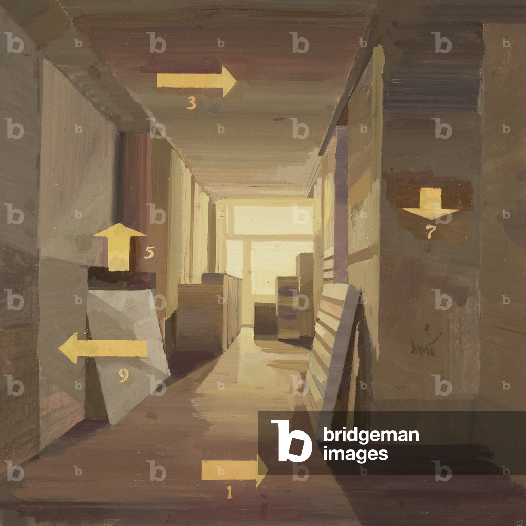 Musée des Aigles Modernes 19, 2024 (oil on linen)