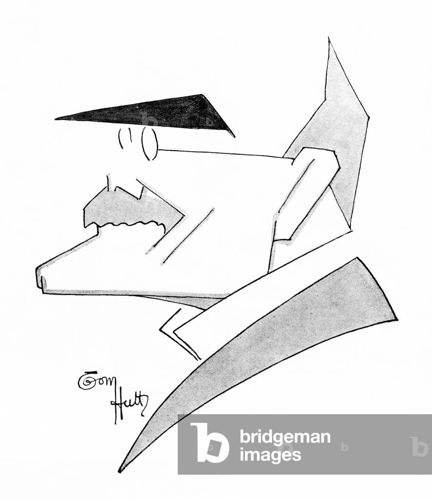 Rudyard Kipling - caricatura