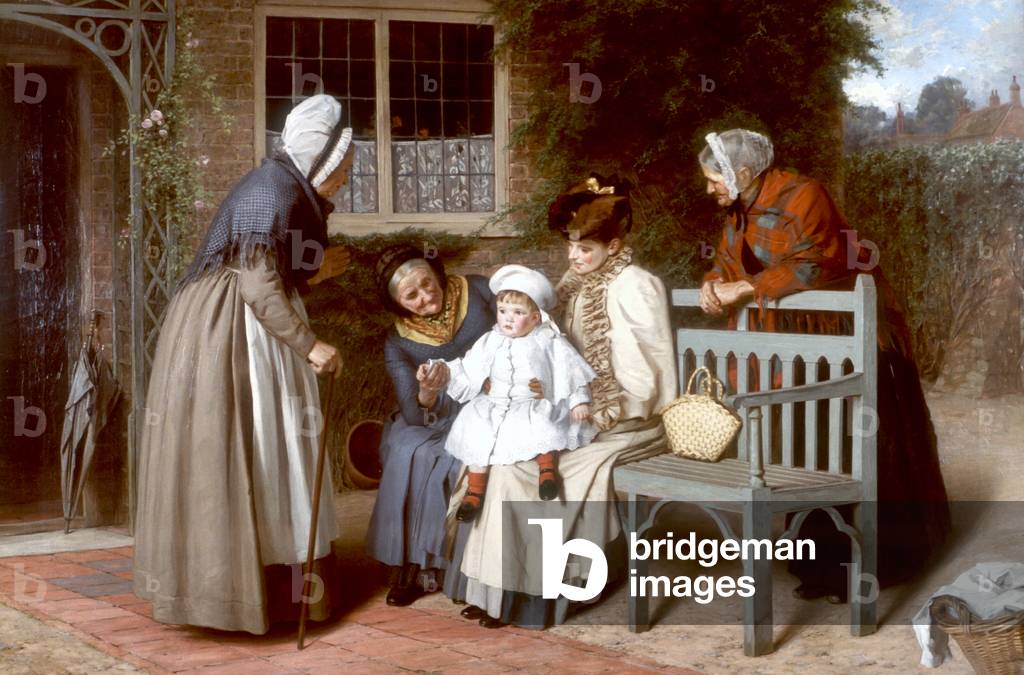 Il centro di attrazione, 1891 (olio su tela)