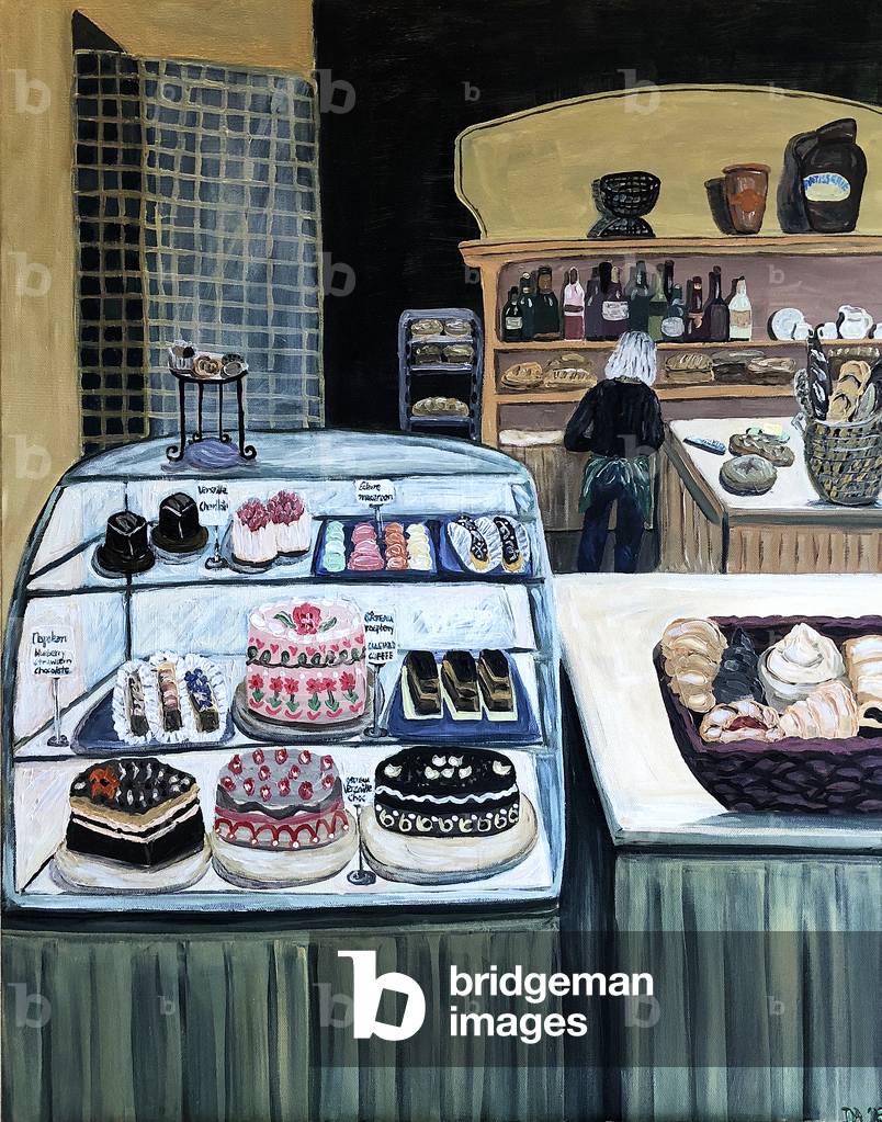 Patisserie, 2018 (Acryl auf Leinwand)