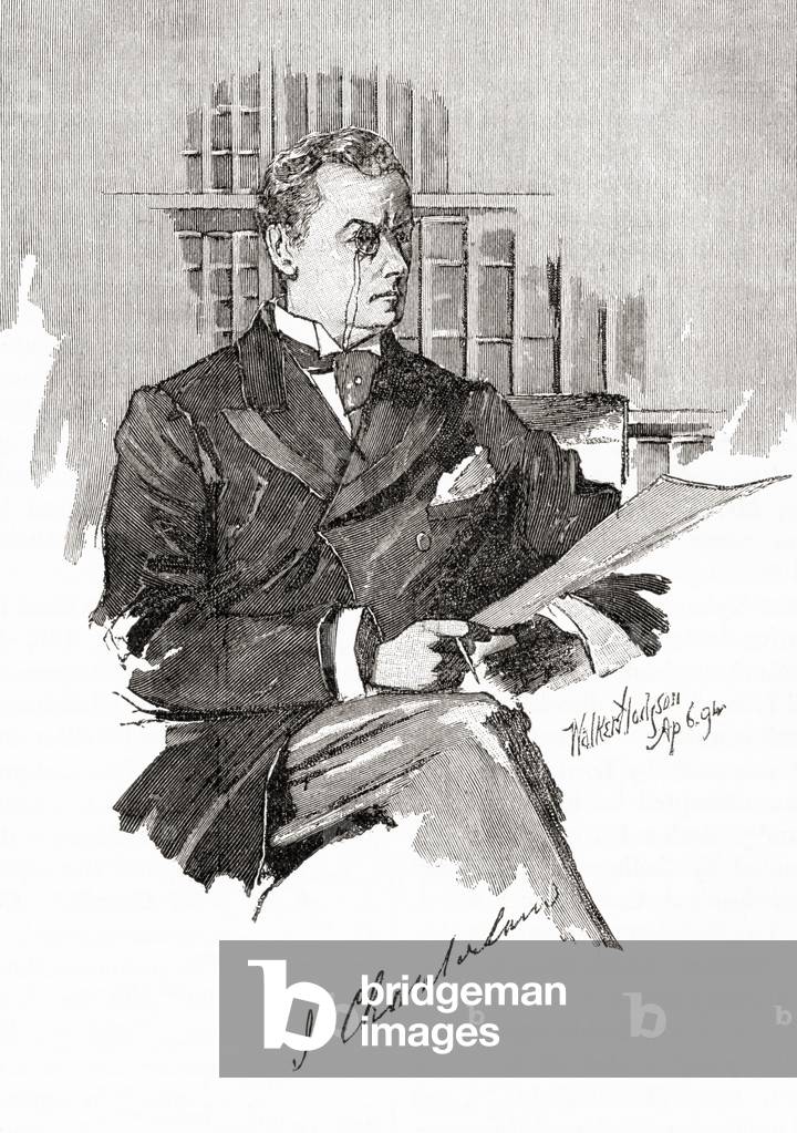 Joseph Chamberlain,  1836 - 1914.  British politician and statesman.