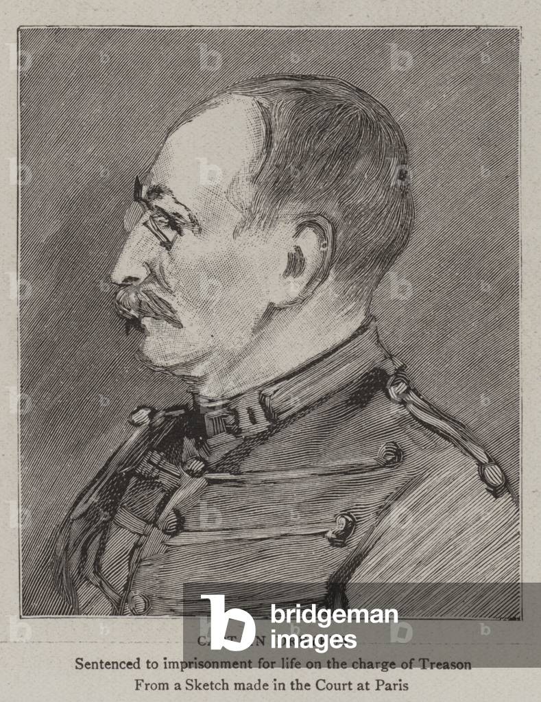 Capitaine Dreyfus (gravure) par English School