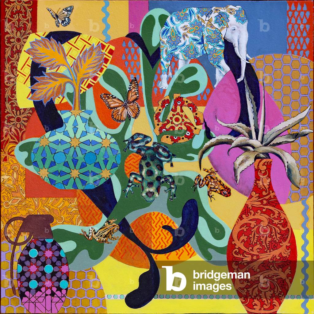 The Burden In Becoming, 2019 (acrylic on canvas)