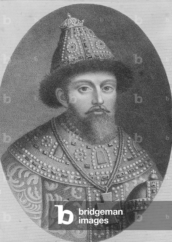 Zar Michael Romanov, 1613-1645 (s/w Foto)