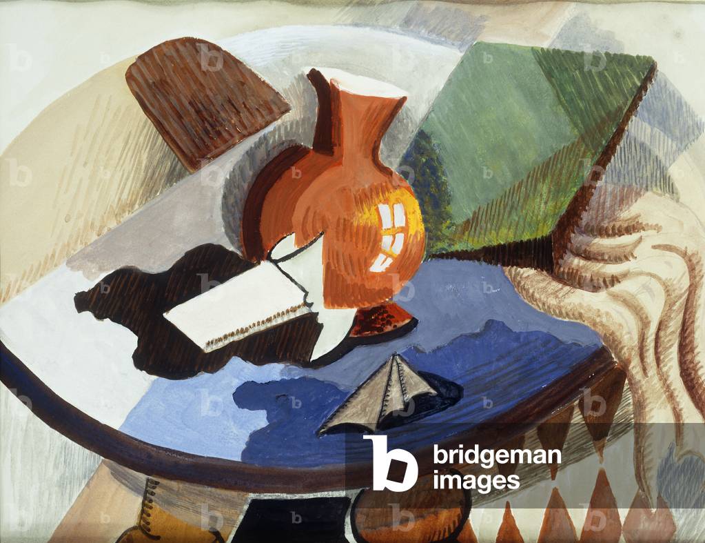 Natura Morte, (gouache su matita su carta.)