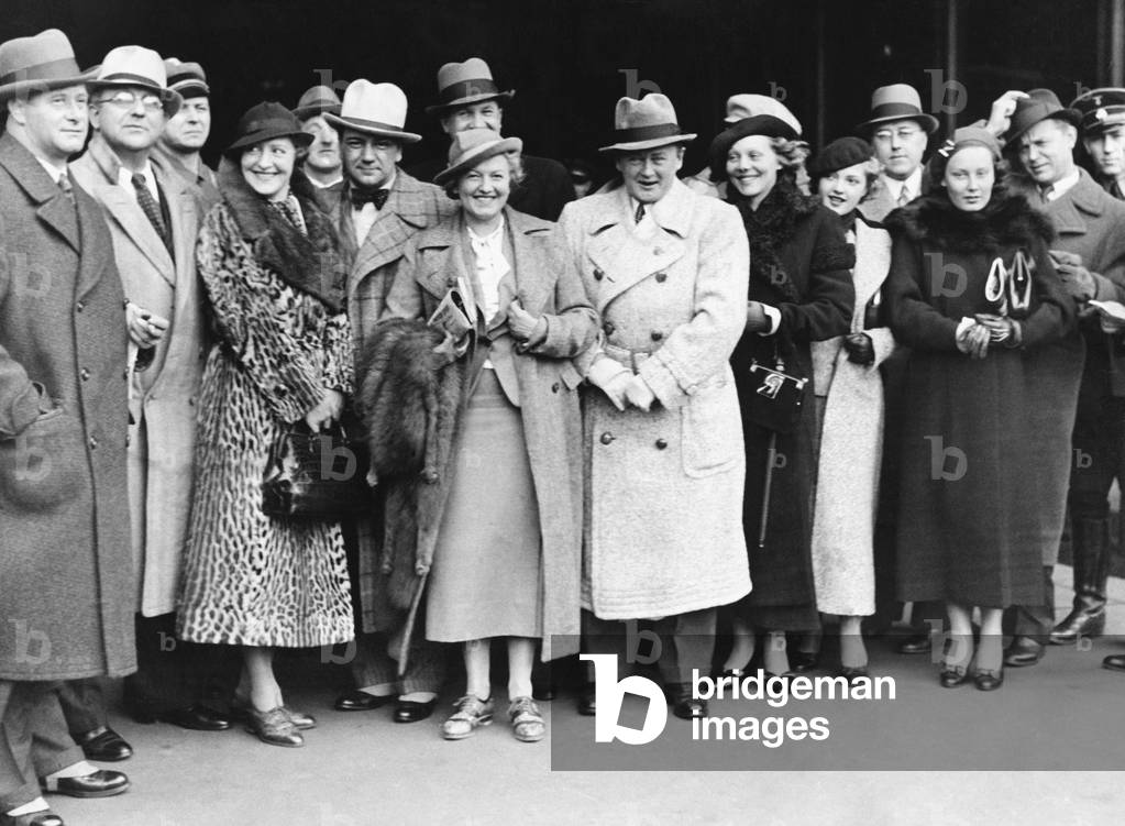 "Filmball ad Amburgo" 1930, b/w