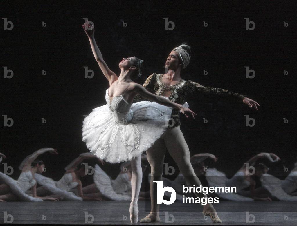 "Königliches Ballett Tamara Rojo & Carlos Acosta in La Bayadere. (Foto)" 2009 von Dee Conway