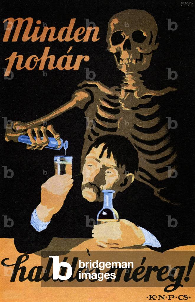 Ogni bevanda è un veleno letale, 1919 (poster)