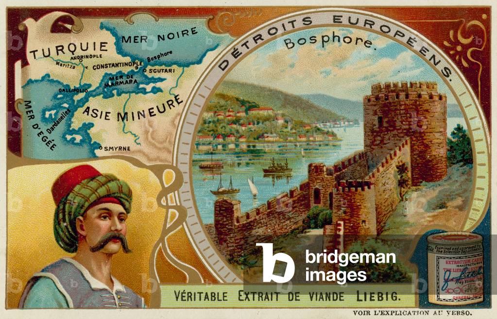 Stretto sul Bosforo (cromolito)