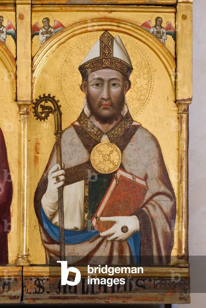 Saint Emiliano bishop, c.1315-18 (tempera on board)