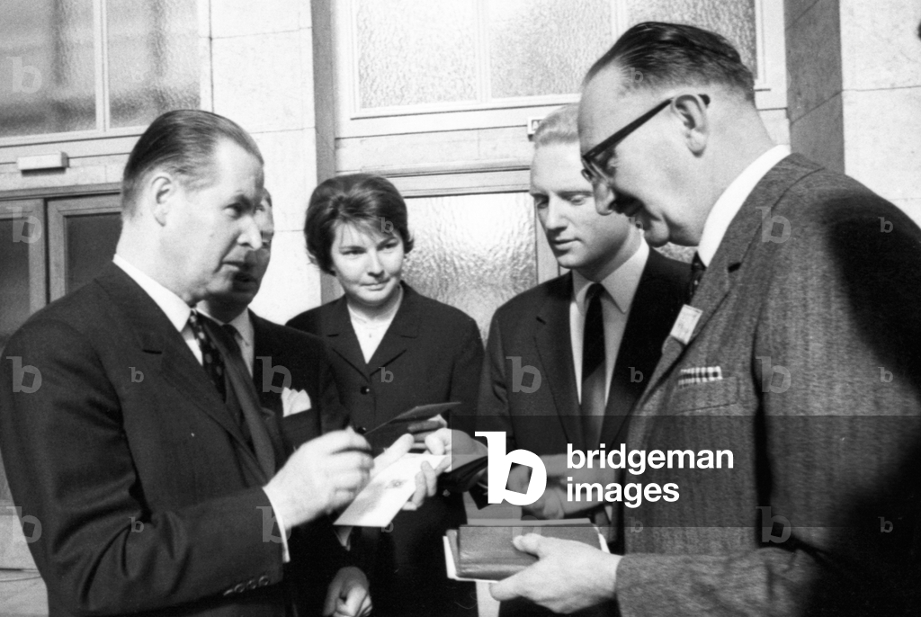 Bild von Fotografie "Die Bundesversammlung wählte Gustav Heinemann SPD 1969 DEU" 1969