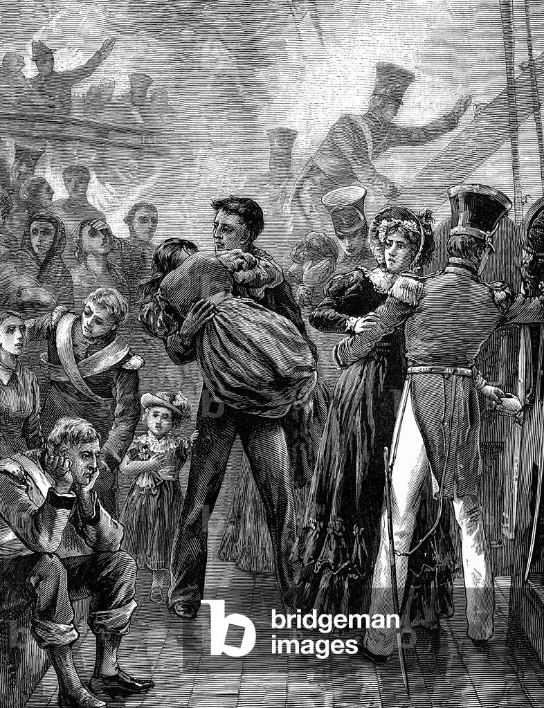 Perdita della nave da trasporto a vapore in ferro «Birkenhead» al largo di Simon's Bay, Sud Africa, 26 febbrai