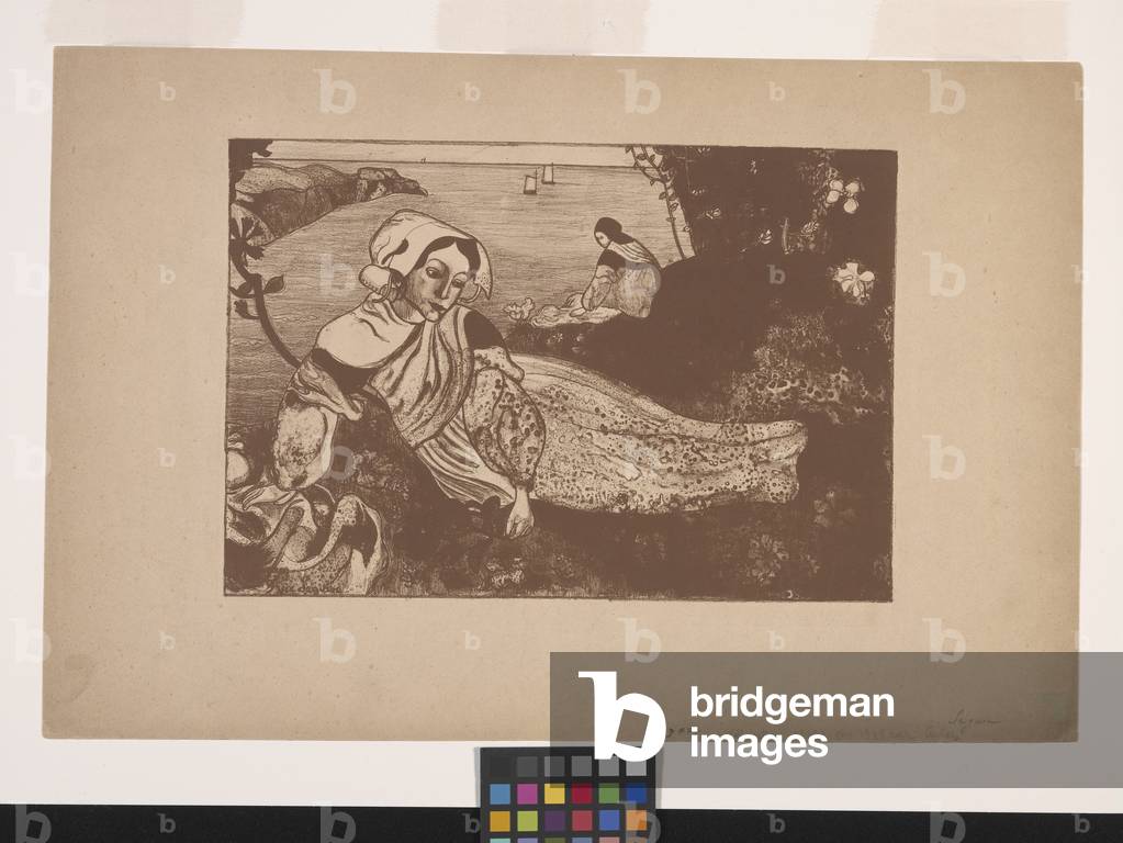 La Primavère (Primavera) (zincograph)