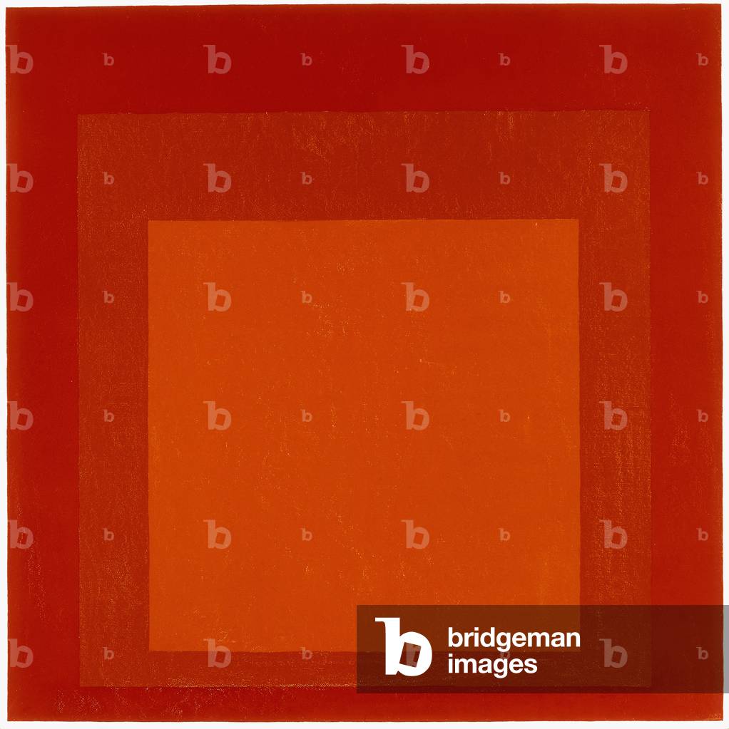 Omaggio alla Piazza - Alto Centro, 1967 (olio su masonite)