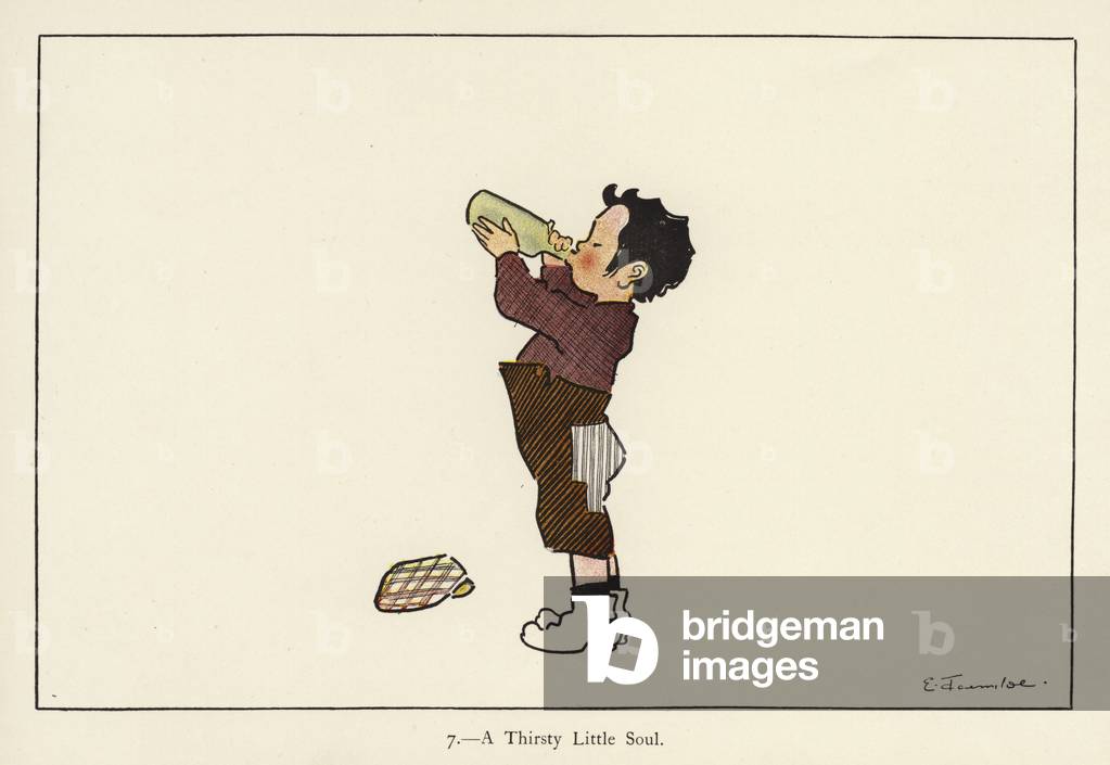 Una piccola anima assetata (colore lito)