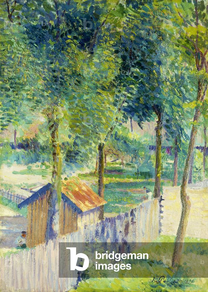 Nel giardino; Dans le Jardin, 1899 (olio su tela)