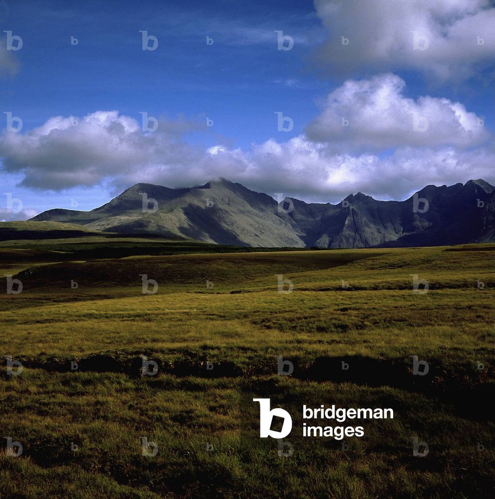 Schottland: Cuillin Hills auf der Isle of Skye (1999) (Foto)