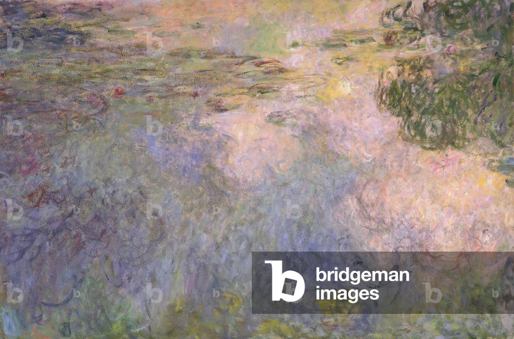Der Wasserlilie-Teich, um 1917-20 (Öl auf Leinwand)