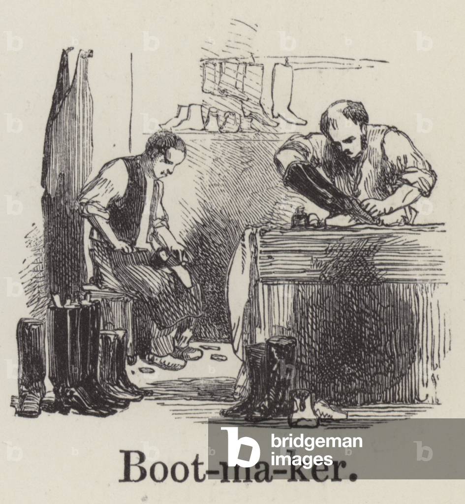"Bootmaker (Gravur)" von English School